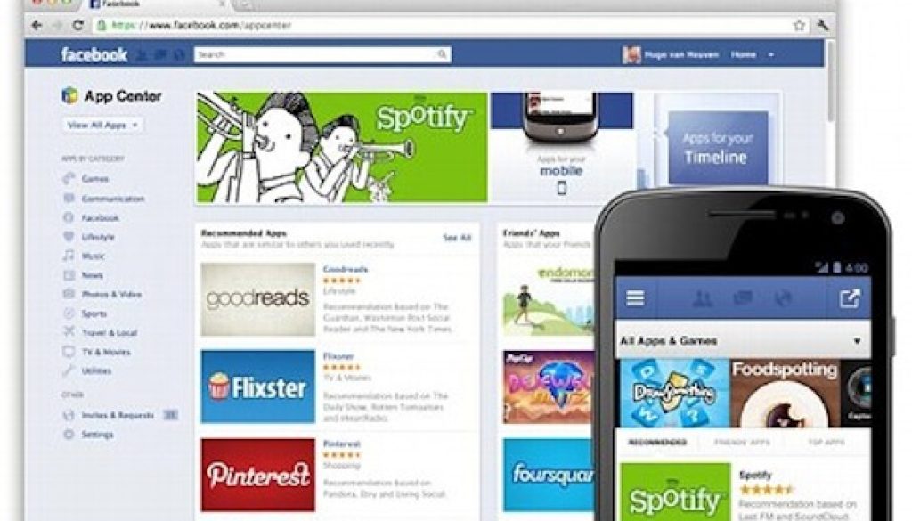 Facebook-App-Center